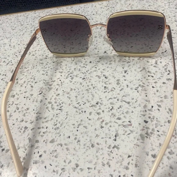 ✨ Chanel Oversized Square Sunglasses | Rose Gold & Ivory 🤍 - Picture 5 of 5